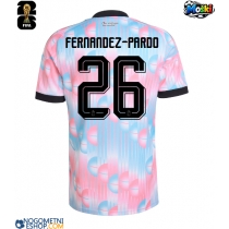 Moški Nogometni dresi Belgija Matias Fernandez-Pardo #26 Gostujoči SP 2026 Kratek Rokav